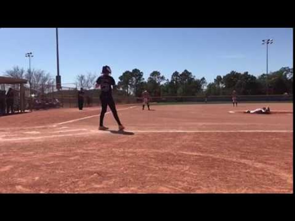 Softball Pitcher Trips And Falls During Pitch #SoftballProbs