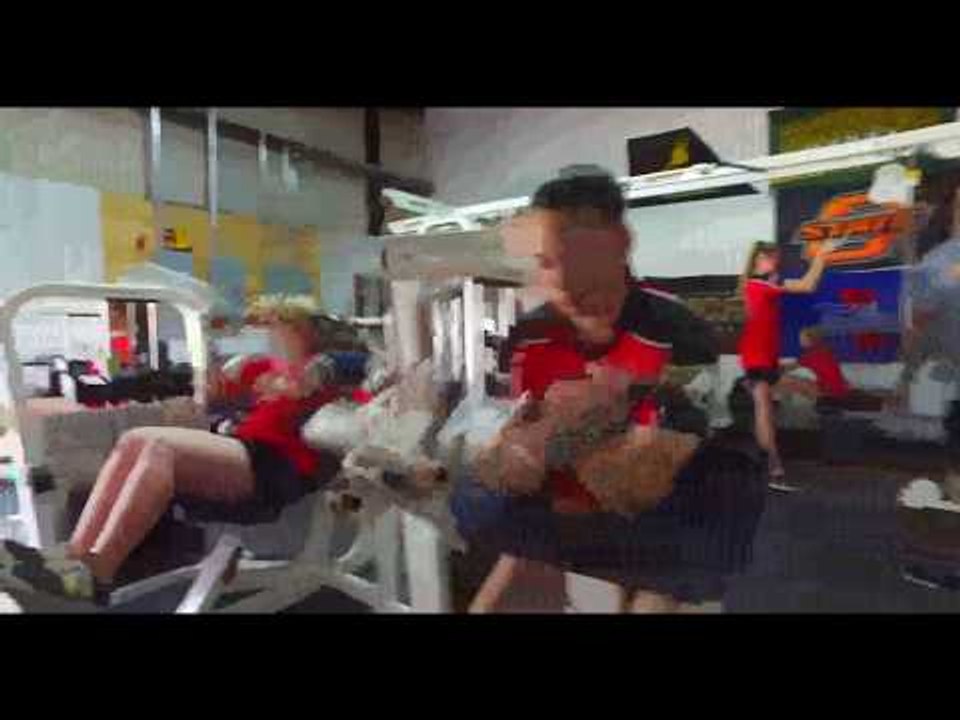 Workout With The Oklahoma Gametime Stars