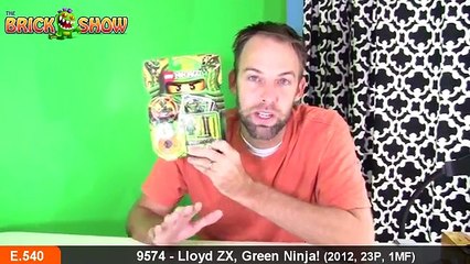 LEGO Green Ninja, Lloyd ZX Spinner Review, Set 9574 (Ninjago)