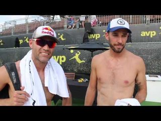 Phil Dalhausser and Nick Lucena At AVP Austin Open