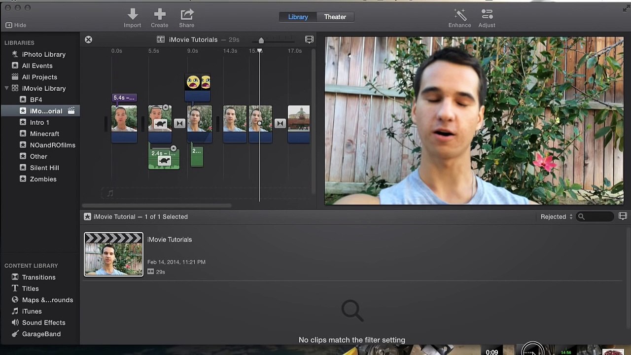 Count Down or Up Timer in iMovie 10.0.2 Tutorial 31 video Dailymotion