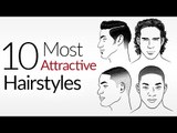 10 Most ATTRACTIVE Men's Hair Styles - Top Male Hairstyles 2017 - Attraction & A Man's Hair Style