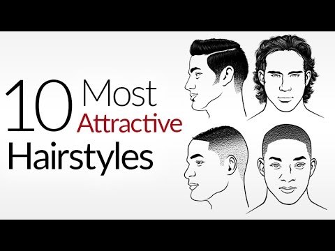 10 Most ATTRACTIVE Men's Hair Styles - Top Male Hairstyles 2017 - Attraction & A Man's Hair Style
