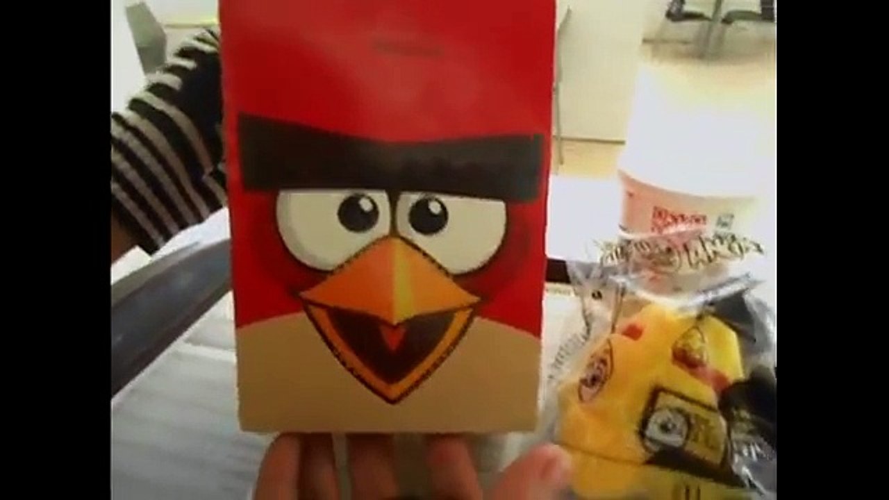 Cajita Feliz McDonald´s Angry Birds (Noviembre/Diciembre new)