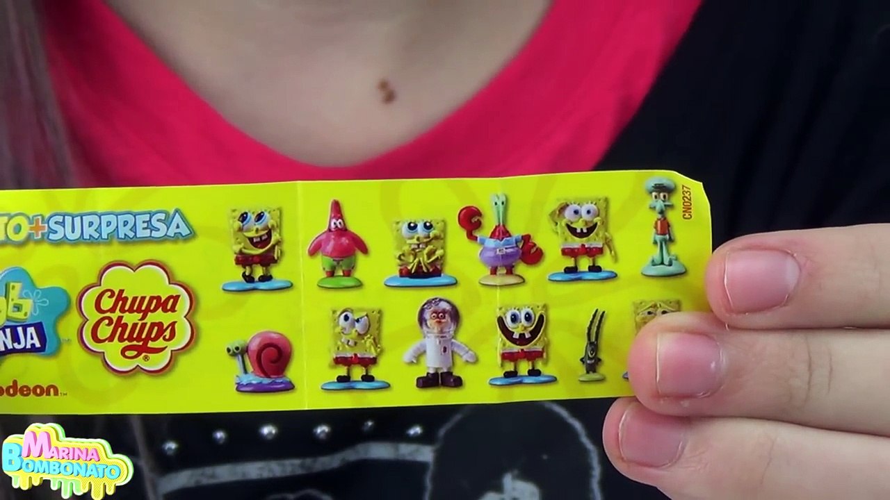Pirulito Surpresa Bob Esponja (Ovinhos, Ovo) Review Surprise Eggs Spongebob Squarepants