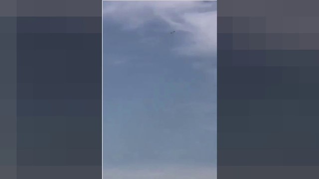 Detik-detik jet tempur Itali terhempas ketika pertunjukan udara