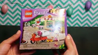 LEGO Friends - 41092 Pizzeria Stephanie Unboxing, Assembling, Frozen Anna, Elsa