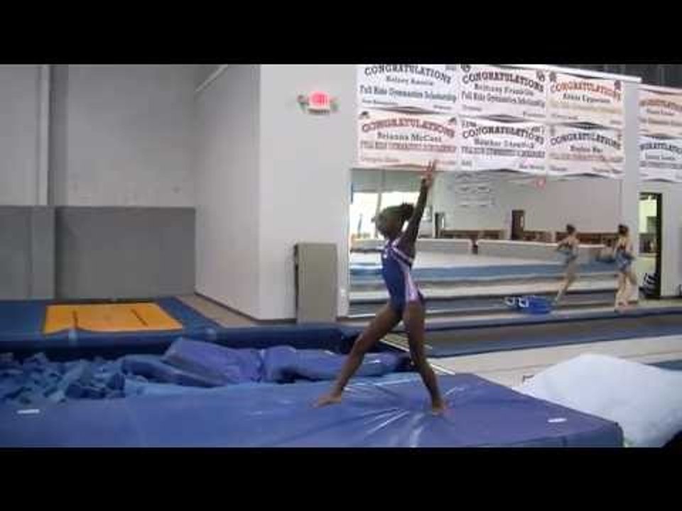 Madison Benson Double Tuck Beam Dismount