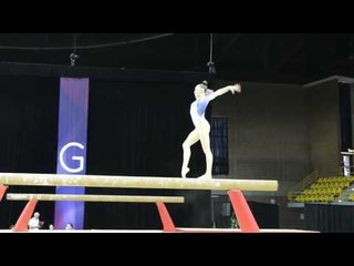 Maile O'Keefe Training Beam, USA - 2017 International Gymnix