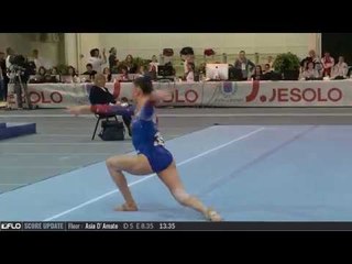 Maile O'Keefe, Floor - 2017 City of Jesolo Trophy