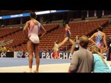 Junior Elites Tumbling - 2017 P&G Championships Podium Training