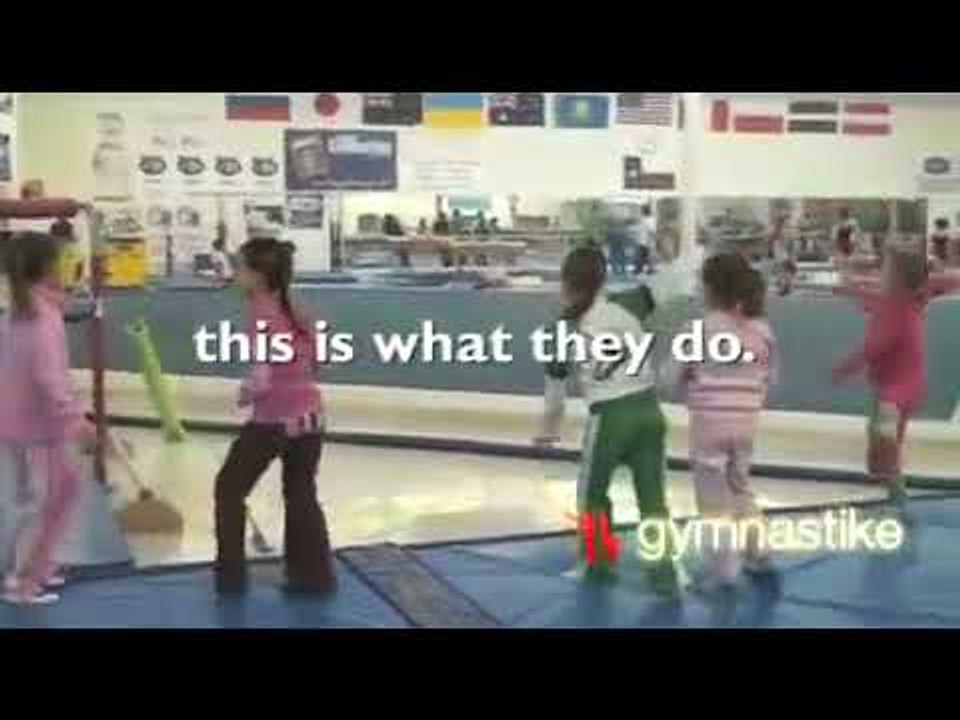 When kids take gymnastics in the same gym as Nastia Liukin