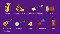 Music Instruments Song for Children (27 Instruments)
