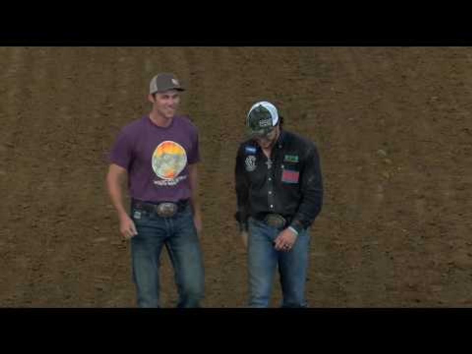 Rowdy Parrott Wins the Battle Royal at Duvall's Steer Wrestling Jackpot
