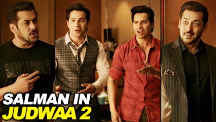 Salman Khan In Judwaa 2 TEASER OUT  Judwaa 1 Meets Judwaa 2