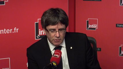 Carles Puigdemont : "La violence n'a été et ne sera jamais une option pour la Catalogne."
