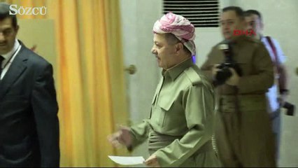 Barzani oy kullandı