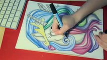 Speed painting/drawing MLP - Princess Celestia