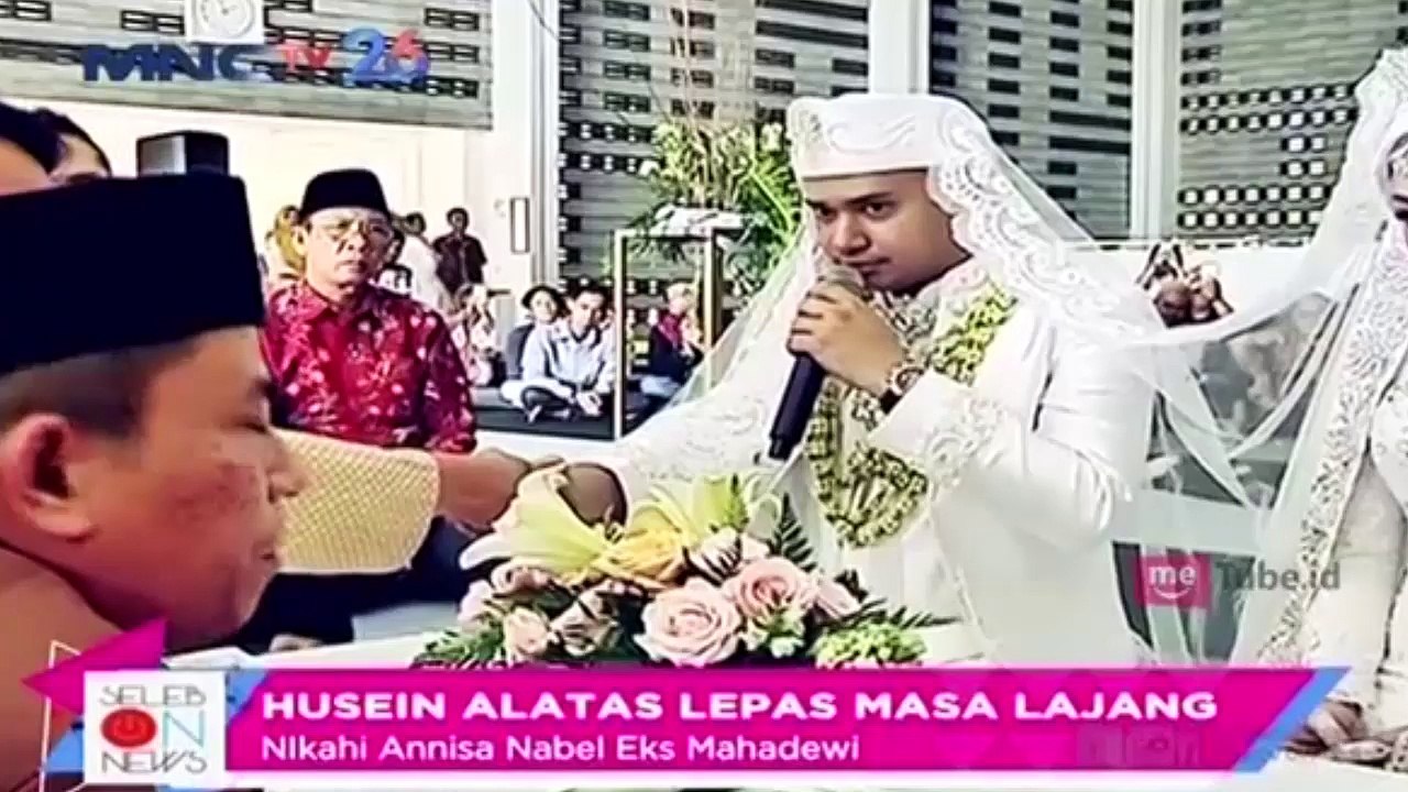Lepas Masa Lajang, Husein Alatas Nikahi Annisa Nabel