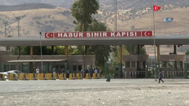Habur Sınır Kapısı Tek Taraflı Kapatıldı