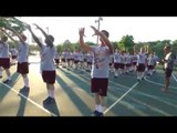 In The Lot: The Cadets Brass Visual Warm-Up