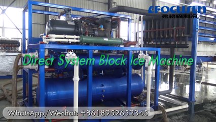 Focusun direct system block ice machine 20 ton per day