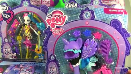 Скачать видео: My Little Pony Princess Celestia & Luna Through the Mirror Equestria Girls! Review by Bins Toy Bin