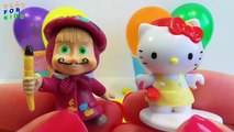 Show Balloons for kids, children, babies, toddlers, educational game learn colors