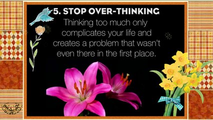 8 THINGs Happy People Do Differently