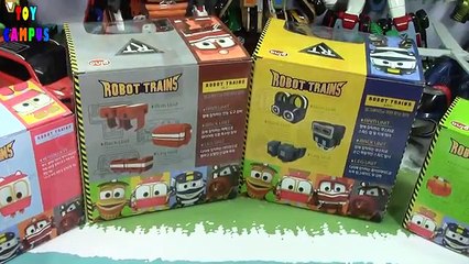 Robot Train Kay | 로보트레인 케이 | Transformers Roller Blade Jetpack | ToysReview ToyCampus