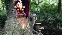 In het sprookjesbos van de Efteling bij de Trollenkoning