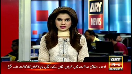 Nawaz Sharif returns, welcomed by dozens of ministers