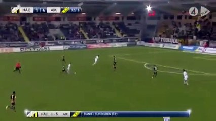 Hacken 1:5 AIK  (Swedish Allsvenskan 24 September)