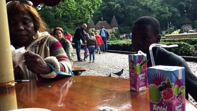 Even pauzeren in het sprookjesbos van de Efteling