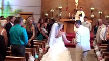 Unique Bride, Father-of-the-bride wedding entrance!
