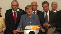 Législatives allemandes: Merkel espérait un 