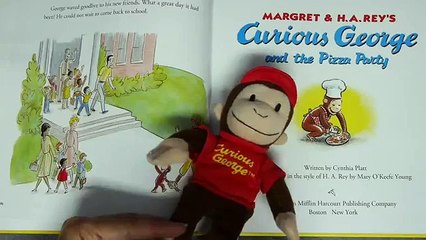 Curious George and The Pizza Party READ ALOUD