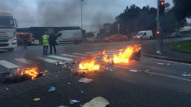 Blocage du port de pêche