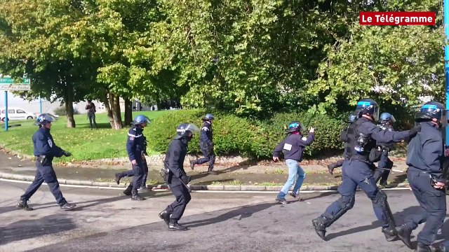 Dépôt pétrolier. Le face-à-face se poursuit à Lorient