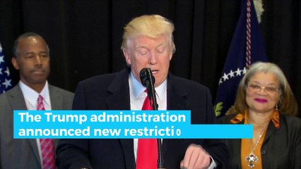 Trump expands travel ban with new restrictions