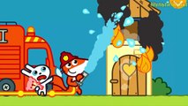 Fire Engine and Fire - Pango Storytime : Fire Trucks for Children | FIRE fire Cartoons for Kids