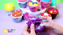 Hello Kitty Play Doh Surprise Cupcakes with Hello Kitty Toys Inside