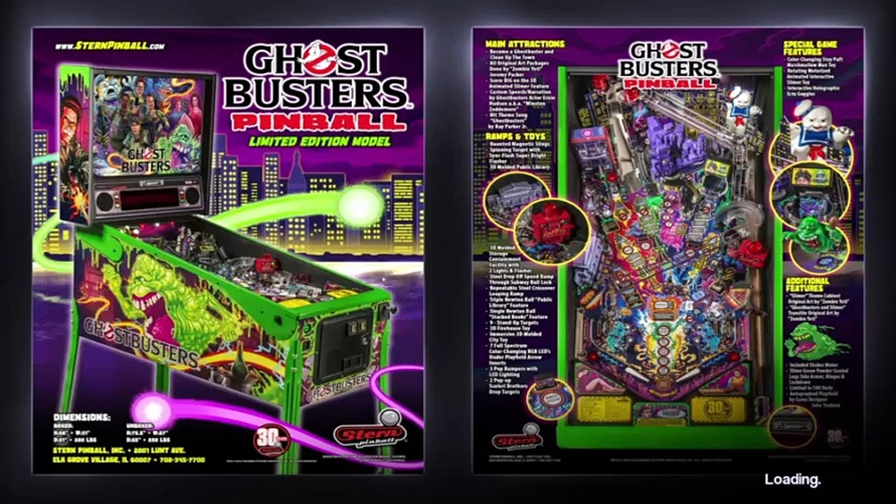 STERN PINBALL ARCADE " LIMITED EDITION " (219)