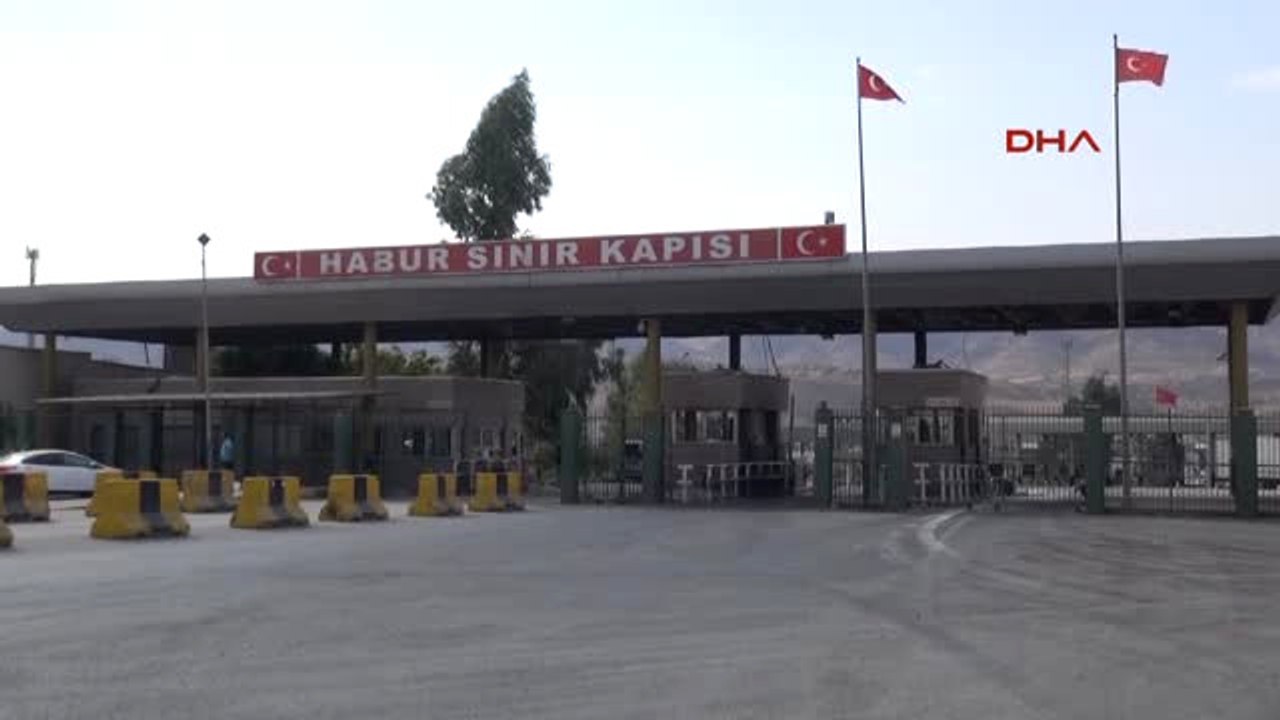 Şırnak Habur Sınır Kapısında Giriş-Çıkışlar Sürüyor