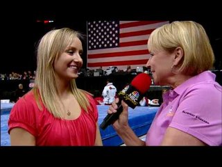 Nastia Liukin Interview - 2009 Tyson American Cup - NBC