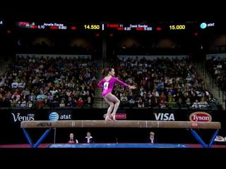 Jordyn Wieber - Balance Beam - 2009 Tyson American Cup - NBC