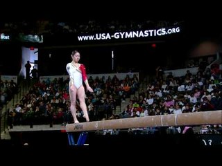 Kim Bui - Balance Beam - 2009 Tyson American Cup - NBC