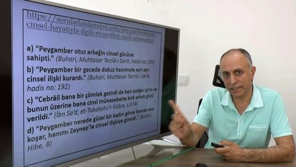 nebiy rasüwl mühamede hanımlarıyla cinsel ilişkide 25 30 40 erkek gücü werildi diyenler ke-efirdir