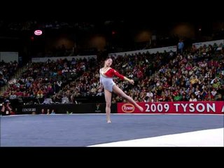 Kim Bui - Floor Exercise  - 2009 Tyson American Cup - NBC