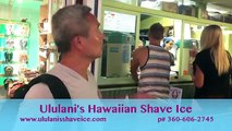 FoodTube.net, Shave Ice, Ululanis Hawaiian Shave Ice, Maui, HI